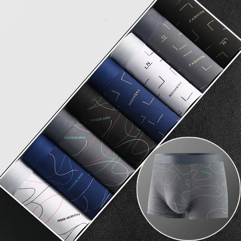 Multi Pack Underwear - 8Pcs/Lot Men's Sexy Underwear Boxer Shorts